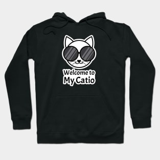 Welcome to My Catio | Black Hoodie